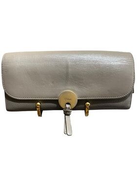 Chloe INDY Long Flap Wallet Authentic